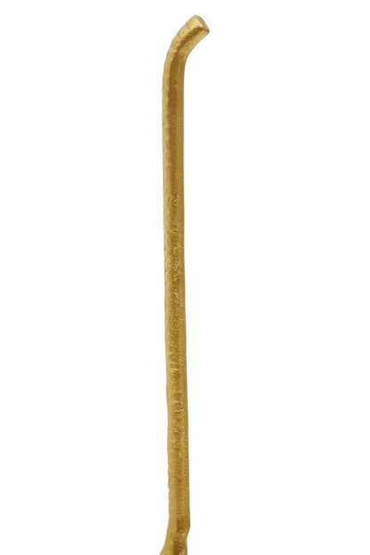 Fauna Gold Finish Elephant Toilet Roll Holder With Round Base