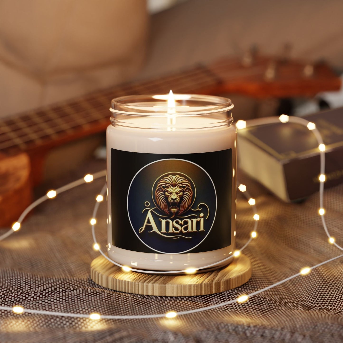 Ansari Scented Soy Candle, 9oz