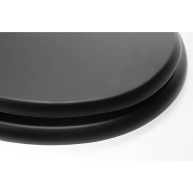 Brooks Matte Black Toilet Seat