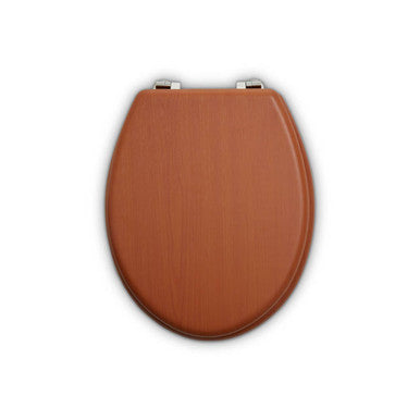 Brooks Antique Brown Toilet Seat
