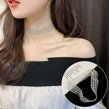 Personalized Simple Collar Short Neckband Neck Chain