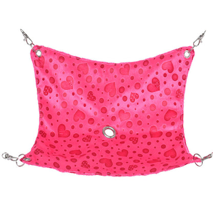Tiger Leopard Peach Heart Hamster Hammock