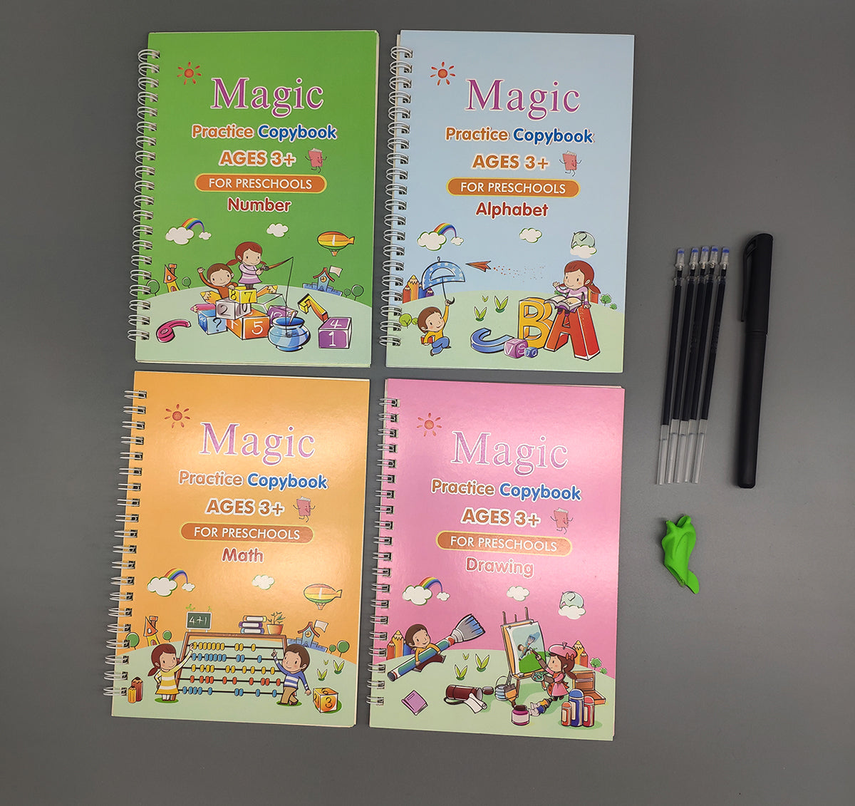 Full English Version Of Calligraphy Stickers Children Copybook