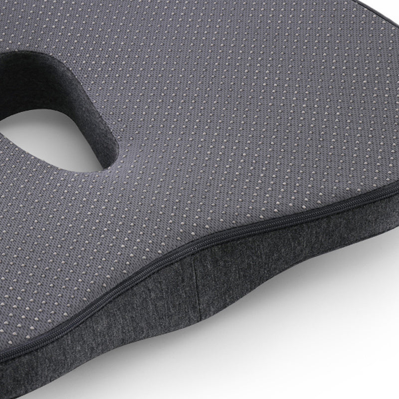 ErgoComfort Car Lumbar Support Cushion Set – Memory Foam Back & Seat