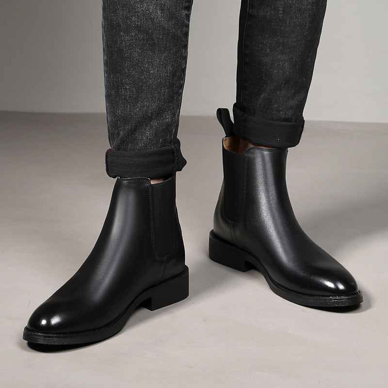 Chelsea Boots Men's High-Top Shoes Martin Boots