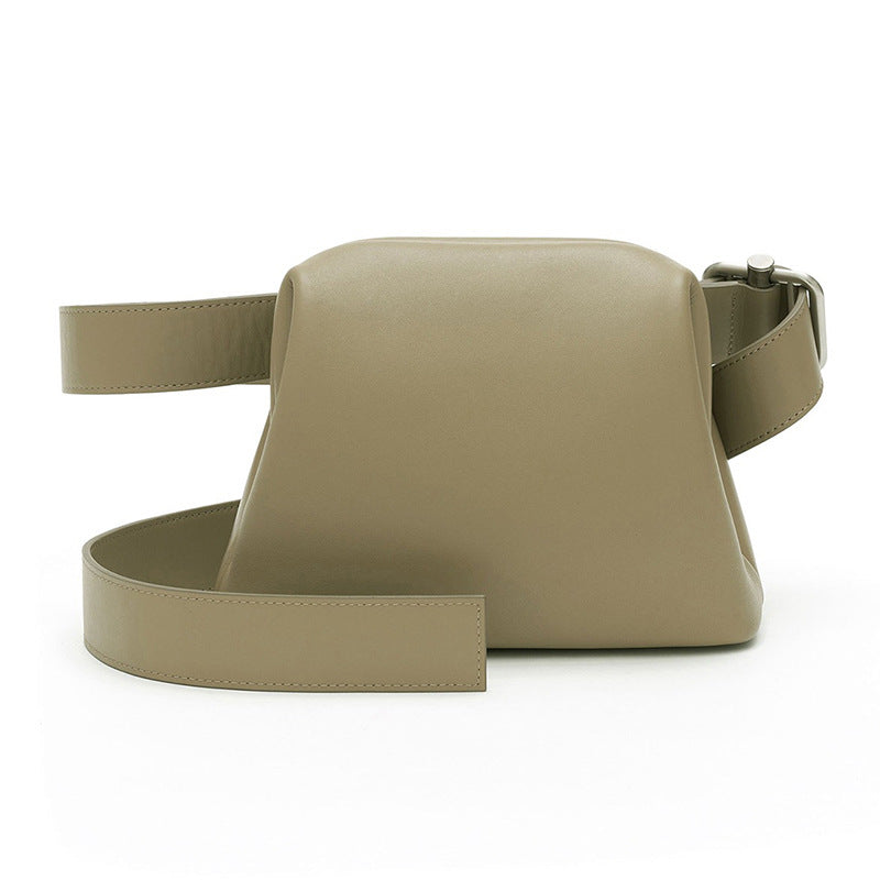 Clip-On One-Shoulder Crossbody Belt Bag