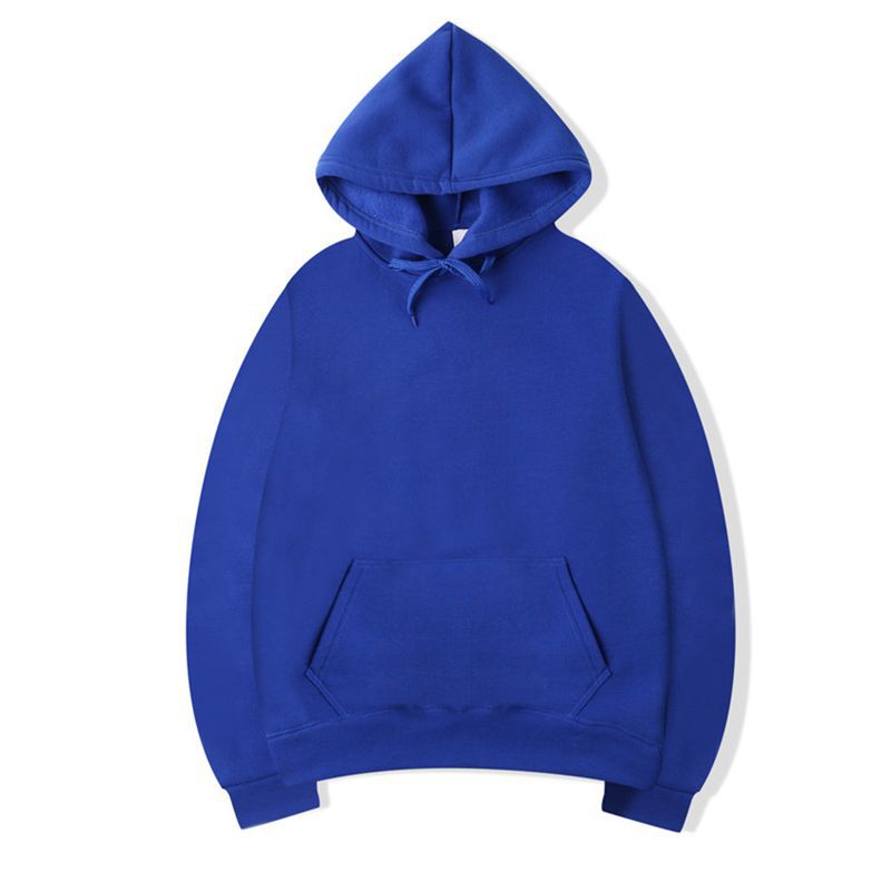 Men's Solid Color Fleece Pullover Sweater
