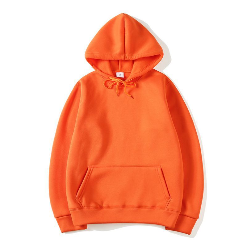 Men's Solid Color Fleece Pullover Sweater