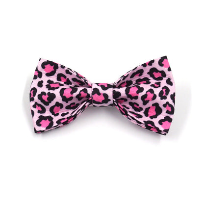 Pet Collar Bowknot Double-layer Gentleman Dog Bowknot Engraved Dog Collar