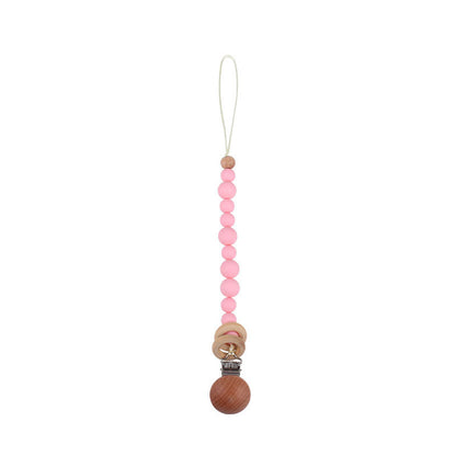 Baby Products Soothing Beech Wood Clip Pacifier Chain