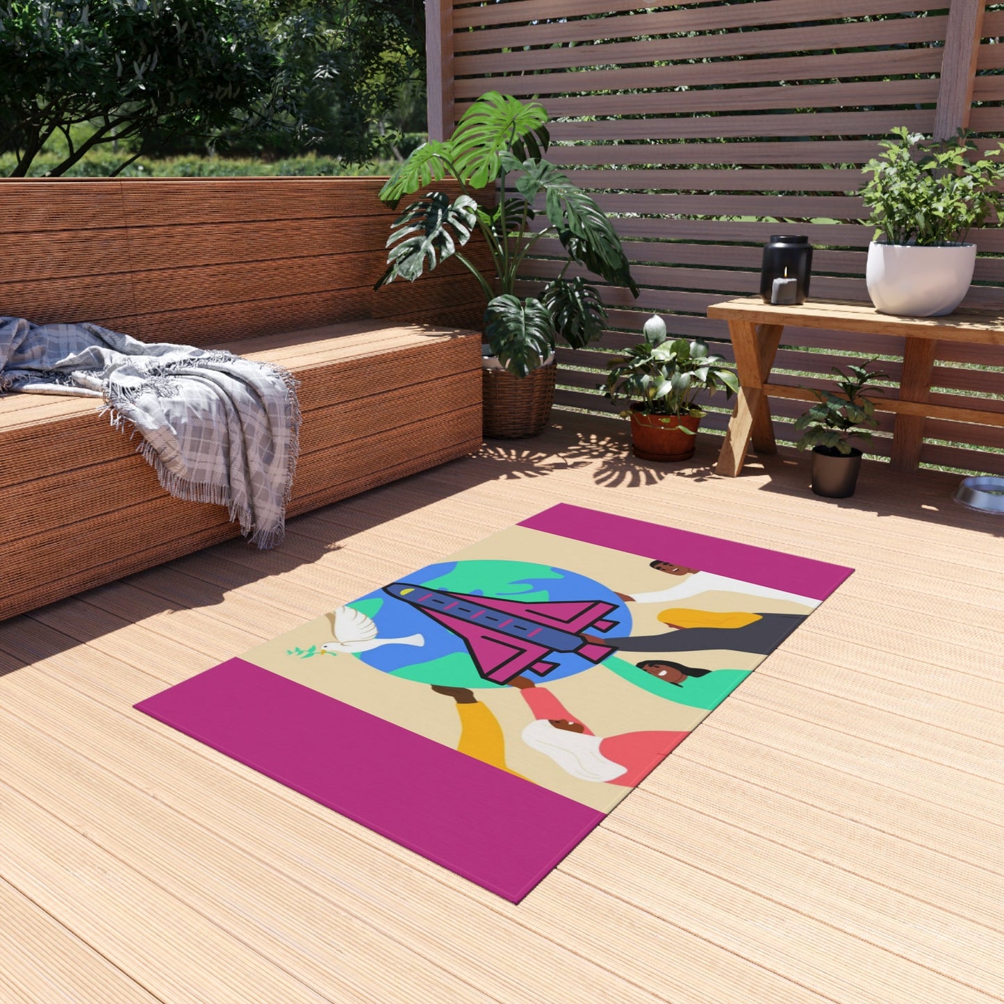 First Home Outdoor Rug