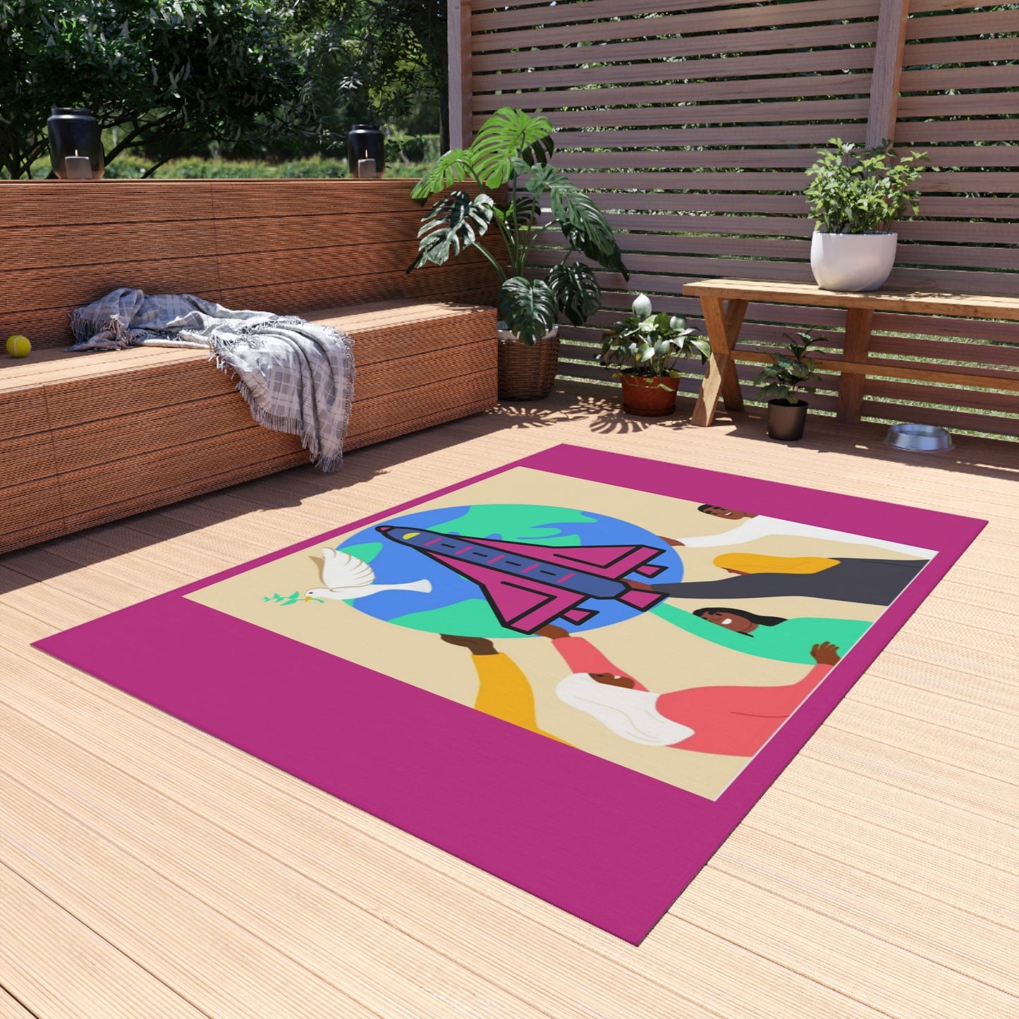 First Home Outdoor Rug