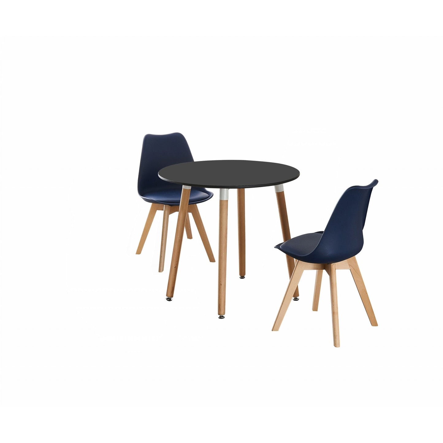 Jamie Lorenzo Halo Round Dining Set of 2