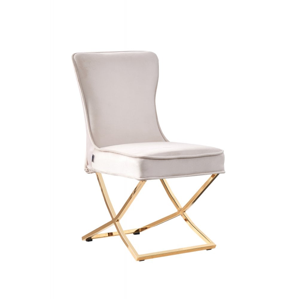 Trafalgar Velvet Dining Chair