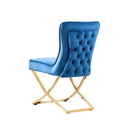 Trafalgar Velvet Dining Chair