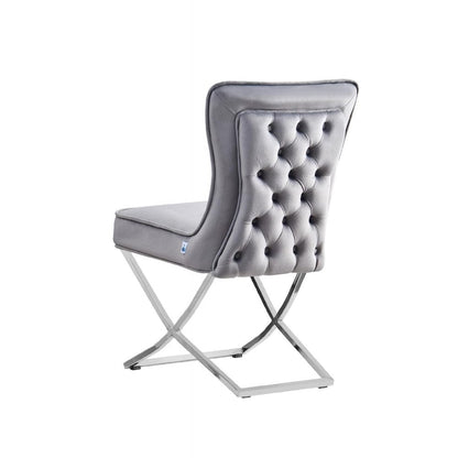 Trafalgar Velvet Dining Chair