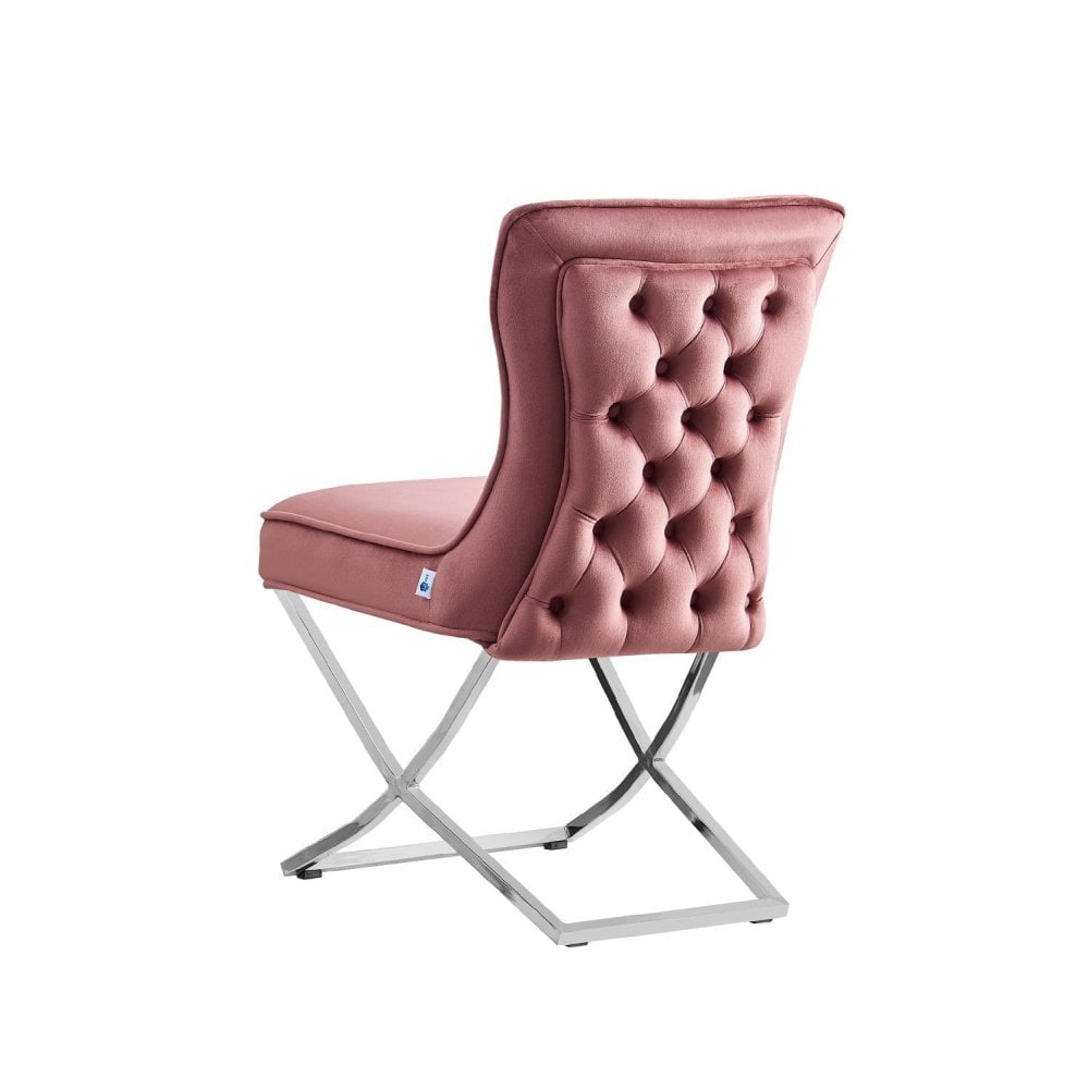 Trafalgar Velvet Dining Chair