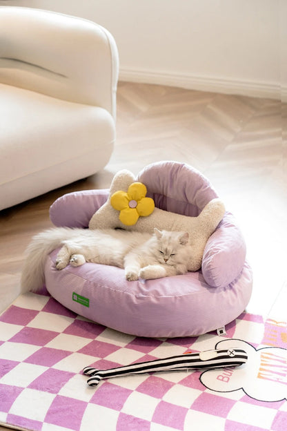 Four Seasons Universal Small Dog Pet Nest Removable And Washable