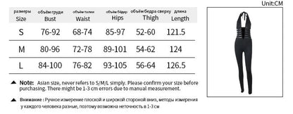 Elegant Backless Jumpsuit - Women's Sleeveless One-Piece Evening Outfit