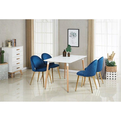 Lucia Velvet Dining Chair Or Dressing Table Chair