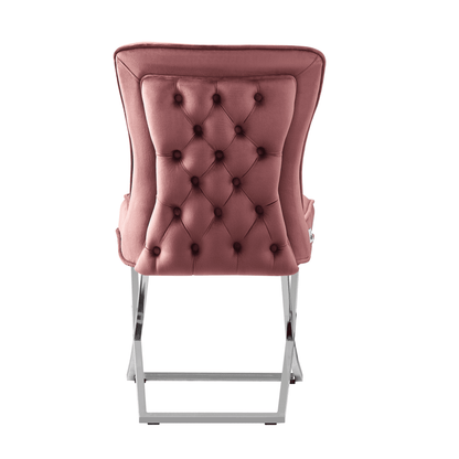 Trafalgar Velvet Dining Chair