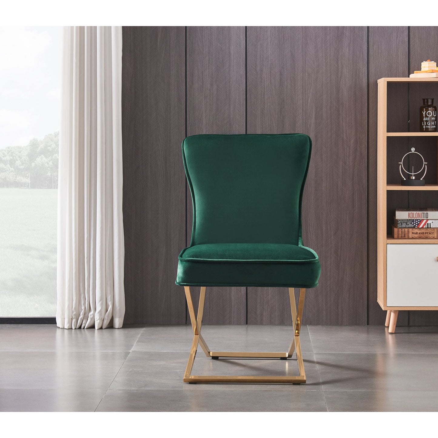 Trafalgar Velvet Dining Chair