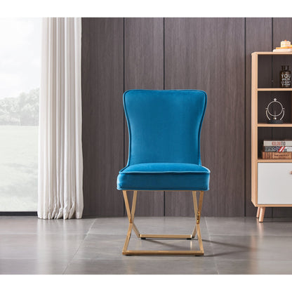 Trafalgar Velvet Dining Chair