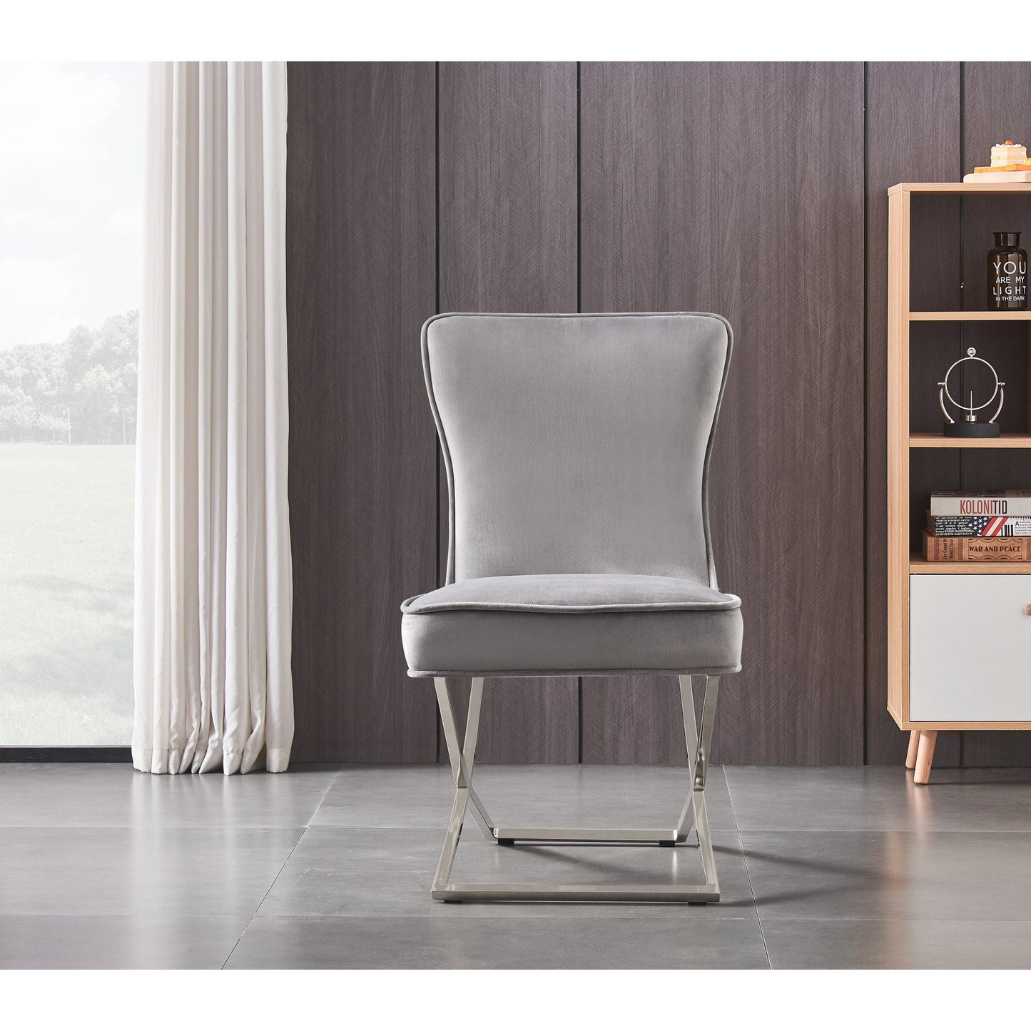 Trafalgar Velvet Dining Chair