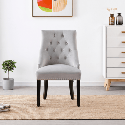 Windsor LUX Velvet Dining Chair Set of 2