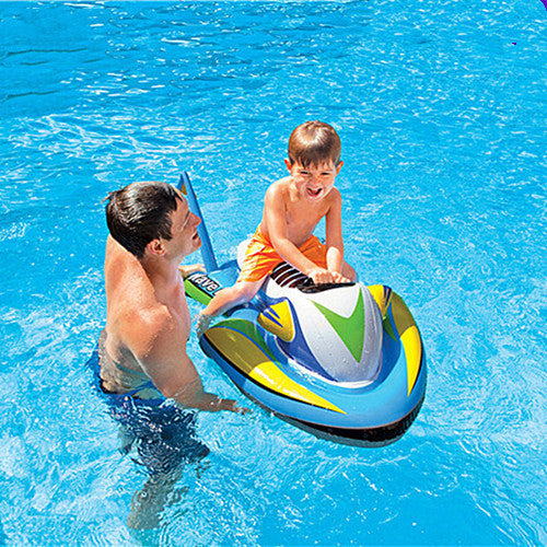 Children's water inflatable toy motor boat