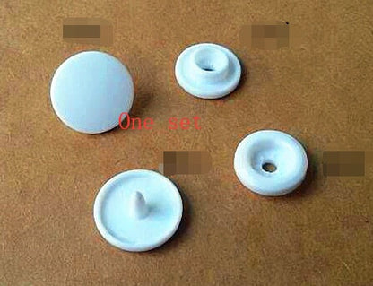 Sewing Resin Plastic Snap Button Box Set