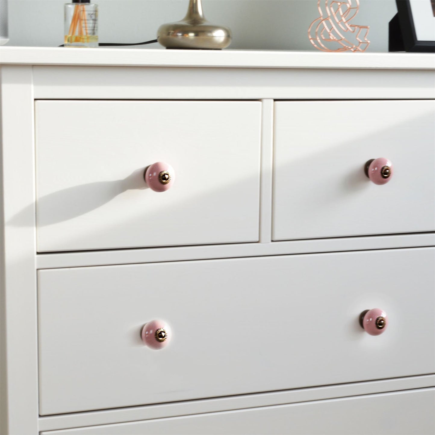 Round Ceramic Cabinet Knob