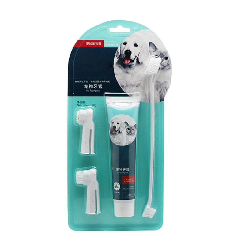 Cat milk fragrance liquid toothpaste toothbrush set can be swallowed
