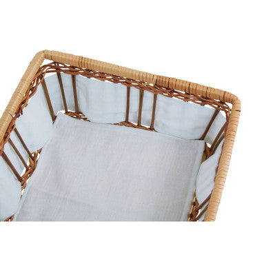 Orla Set Of Two Natural Fern Baskets with Lining