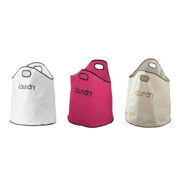 Green Loop Cream  Polyester Laundry Bag