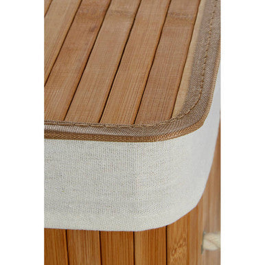 Kankyo Natural Bamboo Square Laundry Hamper