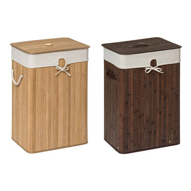 Kankyo Rectangular Natural Bamboo Laundry Hamper