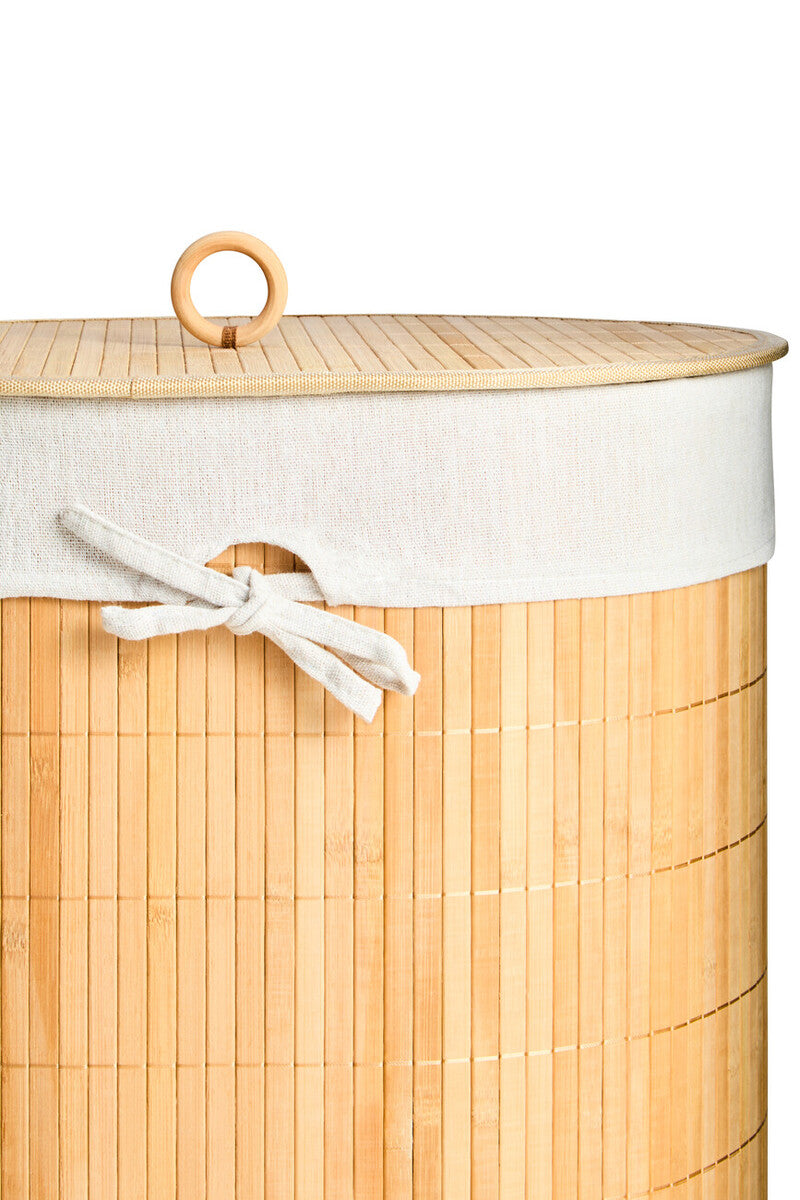 Kankyo Natural Oval Laundry Hamper