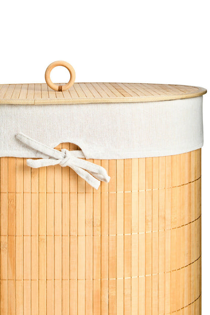 Kankyo Natural Oval Laundry Hamper