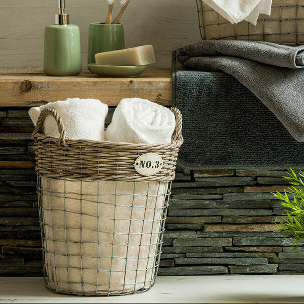 Lida Set Of Three Round Laundry Baskets