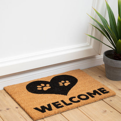 Filta Paw Heart Doormat