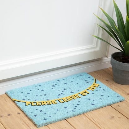 Filta Please Leave By 9Pm Doormat