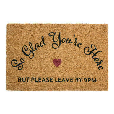 Filta So Glad You Are Here Doormat