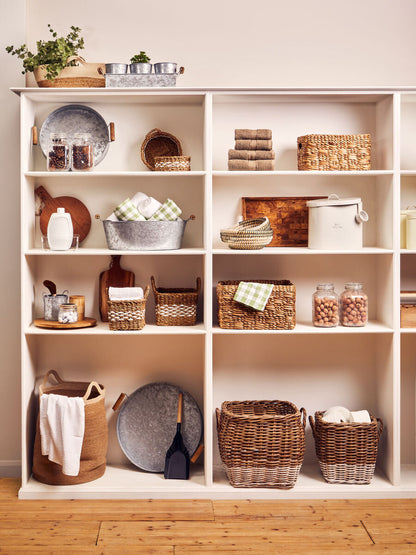 Lidi Set Of 3 Baskets With Black And White Detail
