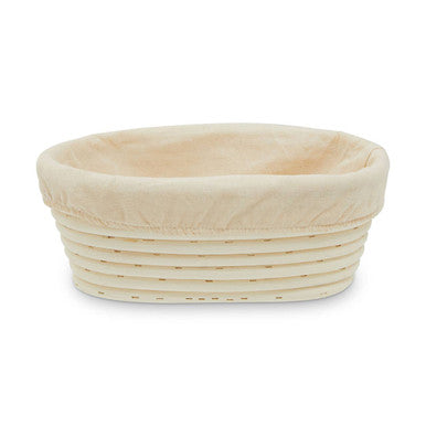 Smith Rattan Oblong Bread Proofing Basket