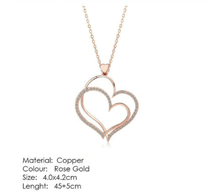 Heart pendant necklace