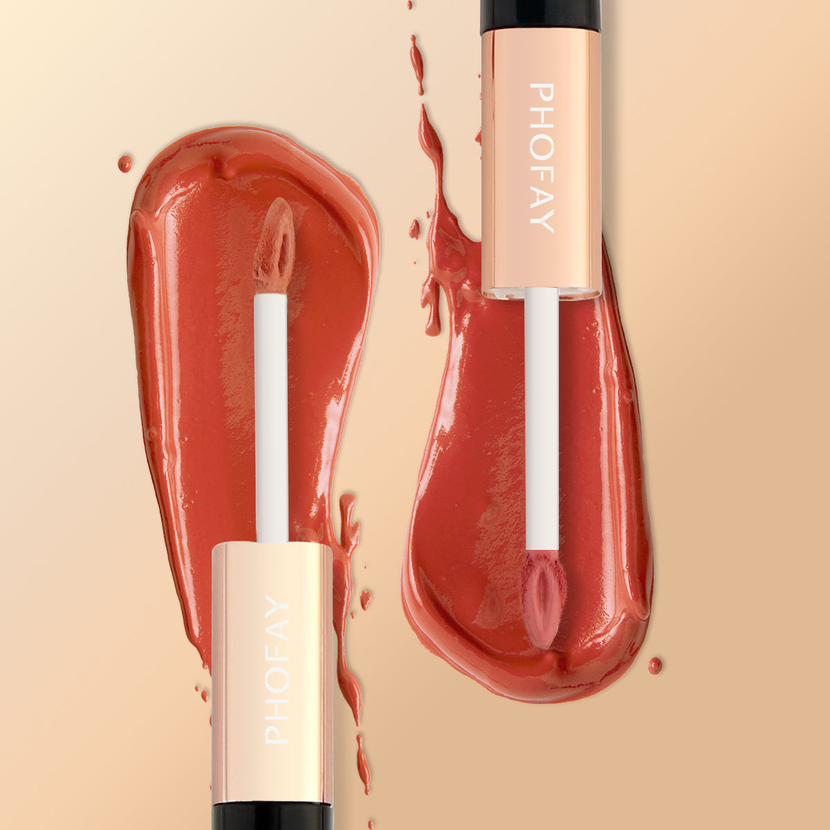 CL021 Double Head Non-stick Cup Lip Gloss