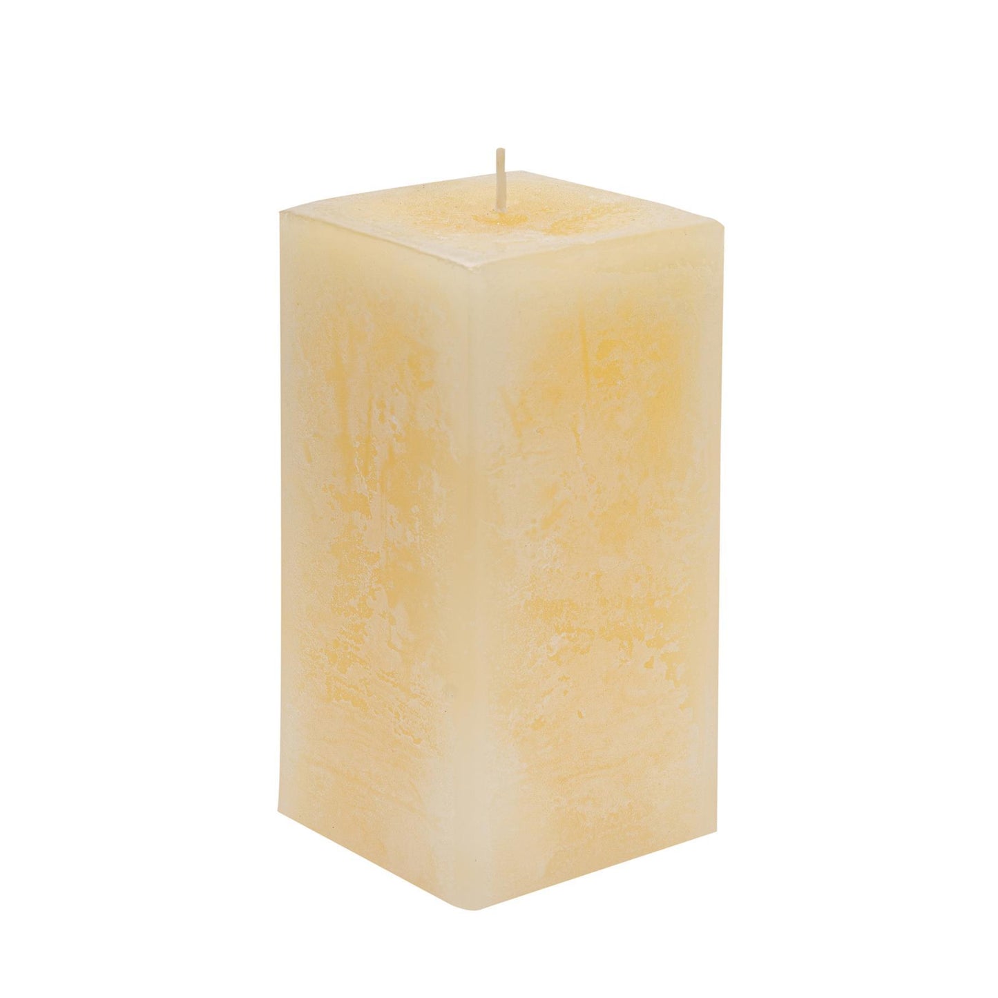 15cm Vanilla Square Pillar Candle