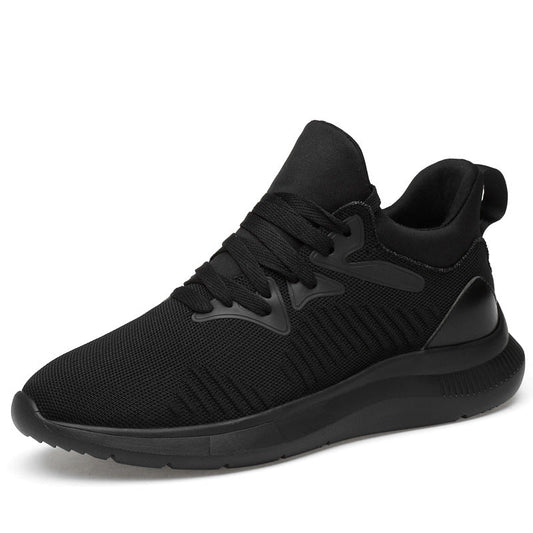 Men's shoes breathable men's casual shoes invisible height increasing shoes mesh sports shoes