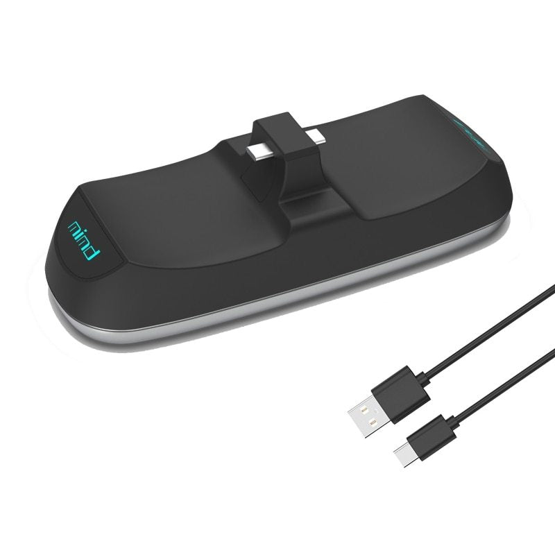 PS5 Controller Charging Station - Dual USB Fast Charger Dock for PlayStation 5 DualSense Wireless Controllers